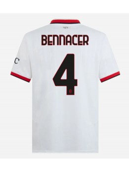 AC Milan Ismael Bennacer #4 Auswärtstrikot 2024-25 Kurzarm